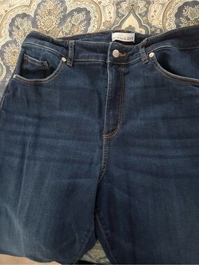 LOFT Women's Dark Indigo Straight-Leg Jeans (2 pairs)